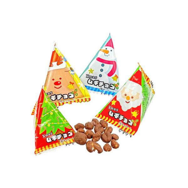 クリスマス 麦チョコテトラ 100入 駄菓子 子供会 景品 お祭り