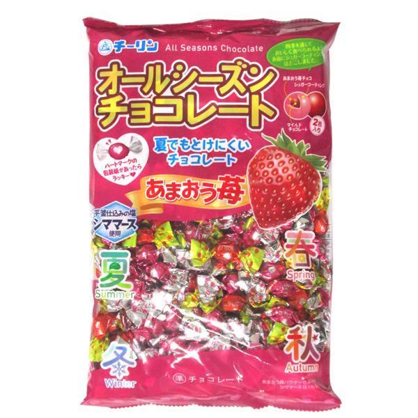 他サイト： 300gオールシーズンチョコレート あまおう苺　駄菓子 おやつ 子供会 景品 お祭り くじ引き 縁日の商品画像