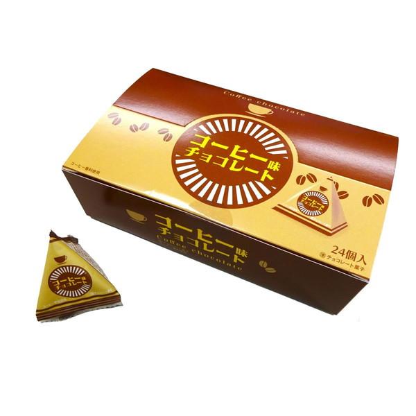 テトラパックに入った軽い歯触りのチョコレート「コーヒー味チョコテトラ」です。
