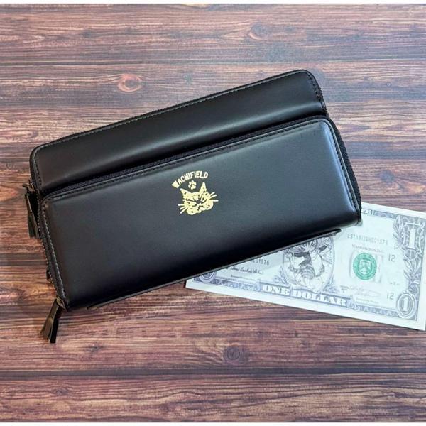 わちふぃーるど（WachiField） ダヤン 財布 レザーバンク財布 腕組み