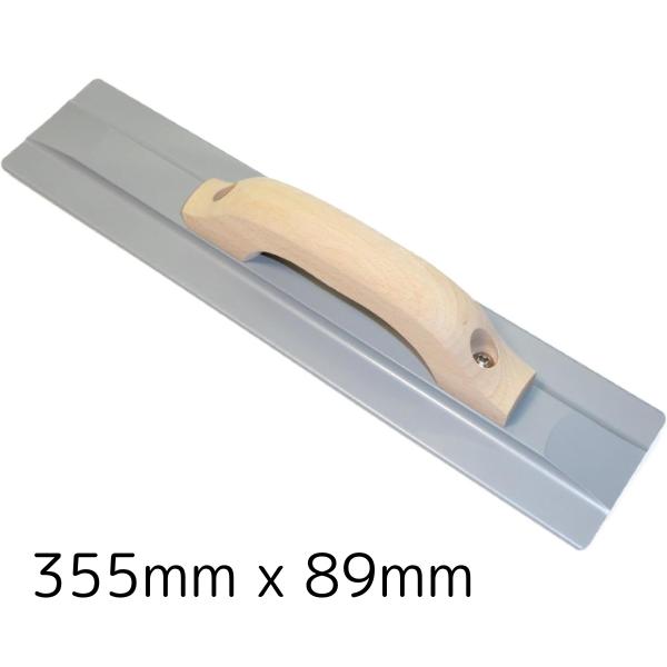 355mm x 89mm・欧米の品質基準をクリアした高品質なハンドフロート。優れた耐久性により、コンクリート表面の仕上げ作業において、効率的かつ精密な操作が可能です。マグネシウムは耐摩耗性も優れており、長もちするのでとても経済的です。・緻密...