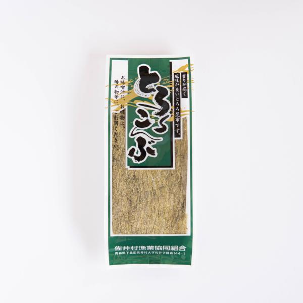 海のうまみが凝縮されたとろろ昆布です。津軽海峡の真昆布と粘りを出すがごめ昆布を合わせました。●原材料：真昆布(青森県産)、がごめ昆布(北海道産)●内容量：40g●保存方法：常温●賞味期限：45日以上(在庫状況により異なる)●配送方法：通常配送