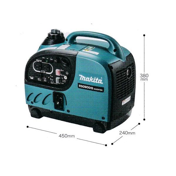 マキタ電動工具 EG0900IS インバーター発電機 (50Hz/60Hz切替 マキタ電動工具 EG0900IS インバーター発電機 (50Hz/60Hz切替