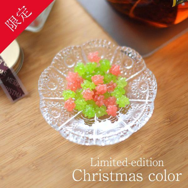 クリスマス限定　聖なる夜の金平糖シリーズ「雪じゃない…これ、金平糖！？」空から雪が…！？と思ったら、きらきら光る金平糖が舞い降りてきた。サンタの魔法で生まれた、甘くて不思議な3つの金平糖をクリスマスにお届けします。【飾るだけじゃない、食べて...