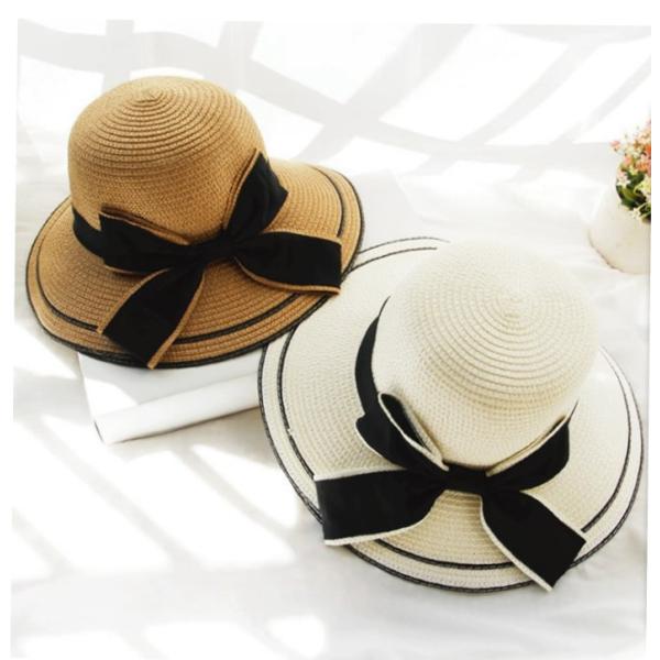 つば広 Uvカット Uv 帽子 レディース 人気 送料無料 ギフト 畳めるハット 麦わら帽子 リボン付き つば広ハット 女優帽 ストローハット 折り畳み 日除け Buyee Servicio De Proxy Japones Buyee Compra En Japon