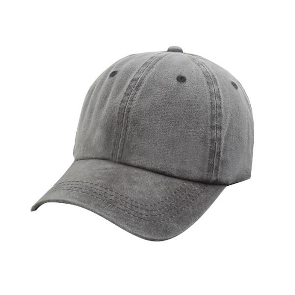 DESCENTE グレー キャップ フリーサイズ　美品⭐︎ aomushi_cap220317auc01gray