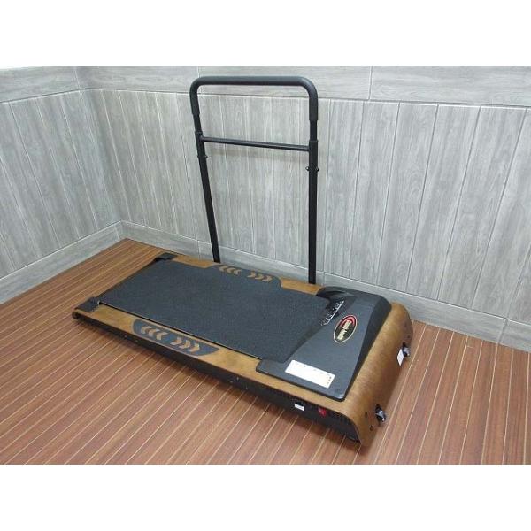 【中古】　ヘルスジョガーウォーク　CH-125　手すり付き　リモコン付き　Bluetooth対応　スマホ操作可　木目調　中旺ヘルス　ウォーキングマシン