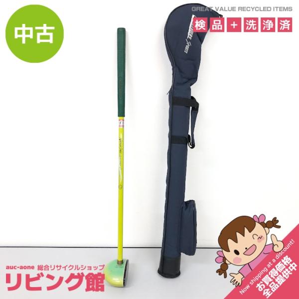 【中古】 ノースウェイスポーツ パークゴルフクラブ GRACIOUS グリーン 右打ち用 全長85cm ソフトケース付き NORTHWAY SPORTS グレイシャス 緑 右利き用