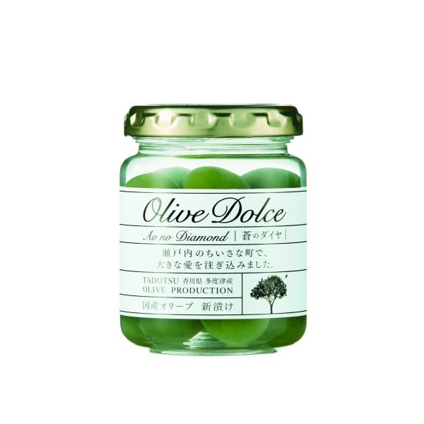 多度津産オリーブのみを使用したオリーブドルチェ（新漬け）50gのビン入りです。プチプレゼントに最適です。内容量：50g　賞味期限：容器に記載商品説明名　　称：オリーブドルチェ（新漬け）原材料名：オリーブ、食塩賞味期限：別途商品ラベルに記載保...