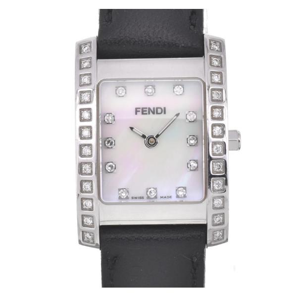 フェンディ 152-7000L クォーツ FENDI フェンディ 7000L クォーツ 腕時計 レディース SS 革 12PD