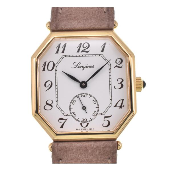 ロンジン スモールセコンド 150周年記念モデル ロンジン スモールセコンド アラビアダイヤル 手巻 1987年製 150周年
