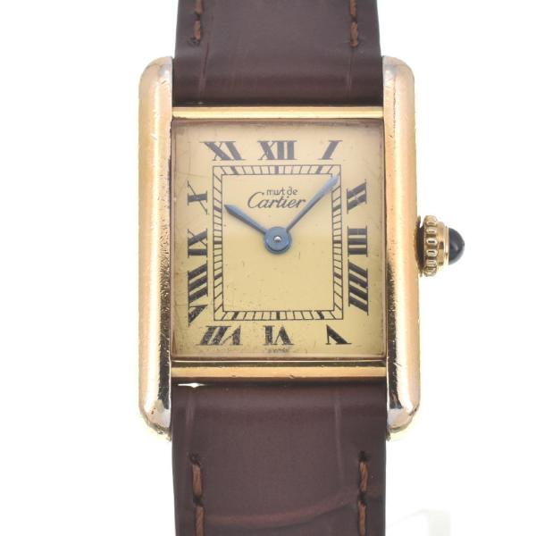カルティエ マストタンク ヴェルメイユ 5057001 クォーツ レディース