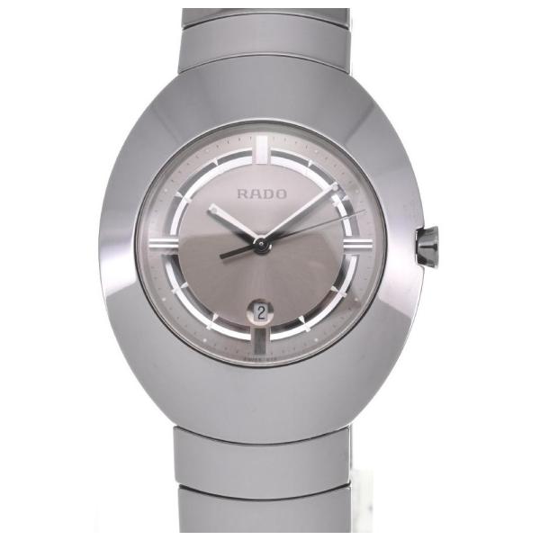 ✨RADO✨ラドー✨シルバー文字盤✨オベーション✨メンズ✨クォーツ✨腕時計✨ RADO（ラドー） △ ☆美品【RADO】ラドー オベーション 152.0493.3