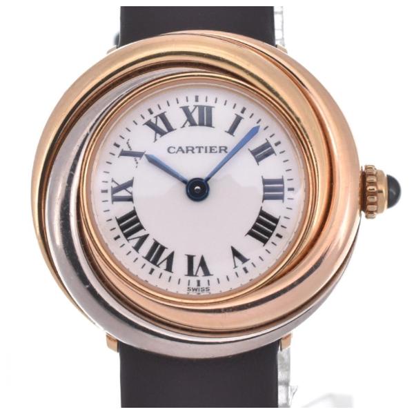 Cartier マストトリニティ　クォーツ Cartier △ カルティエ CARTIER W6000156 マスト トリニティ