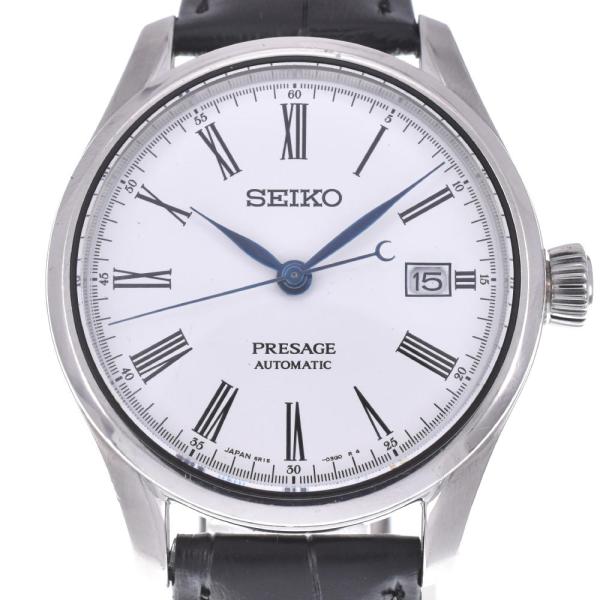 セイコー SEIKO SARX049/6R15-03V0 プレザージュ 琺瑯 セイコー SEIKO SARX049/6R15-03V0 プレザージュ 琺瑯ダイアル デイト