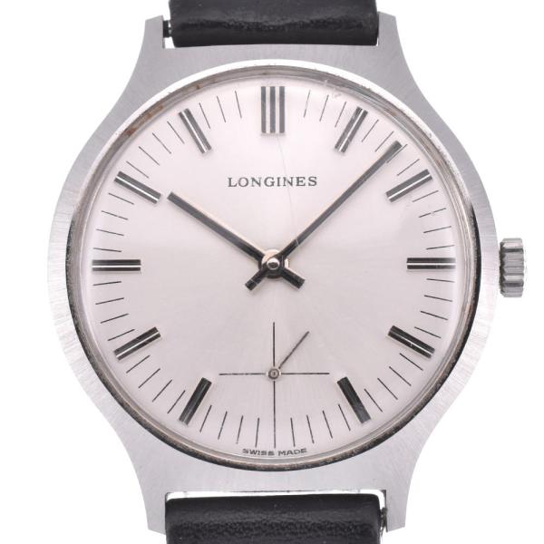 ロンジン　LONGINES 手巻き腕時計 スモールセコンド 稼働品　ヴィンテージ LONGINES（ロンジン） ヴィンテージ スモールセコンド SS/レザー 手