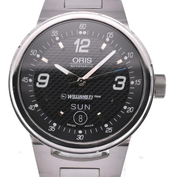 オリス ORIS 7560 ウィリアムズ デイデイト 自動巻き メンズ ORIS 保付き【ORIS】オリス ウィリアムズ F1チーム デイデイト