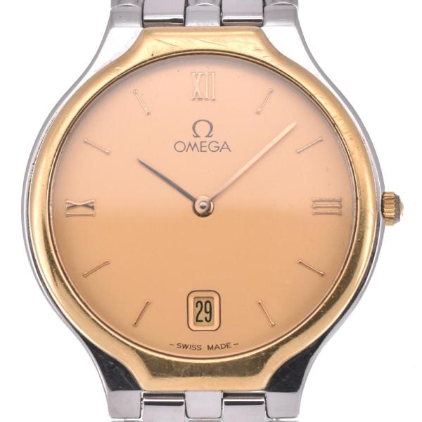 ☆良品 ★保証書付き【OMEGA】オメガ デビル プレステージ 4570.71 クォーツ レディース_719557【ev15】 DE VILLE OMEGA オメガ デビル プレステージ 4570.31 レディース
