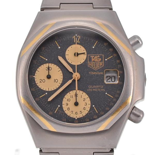 HEUER ホイヤー 時計　チタン　18金　プロフェッショナル　80s aonohappa_127778