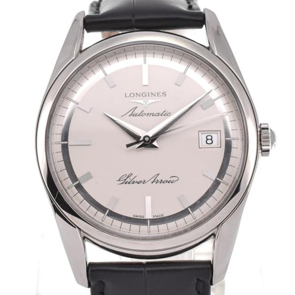 ロンジンLONGINESウルトラクロン K18YG 750デイト自動巻きメンズ LONGINES】ロンジン『ウルトラクロン ボックス エディション』L2