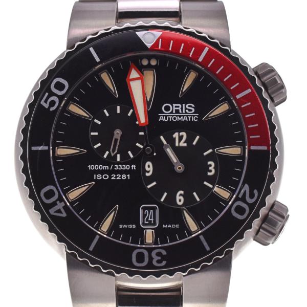 Oris 希少 649-7541P チタン 1000m レギュレーター ORIS（オリス） ORIS 649-7541P ダイバーズ レギュレーター スモール