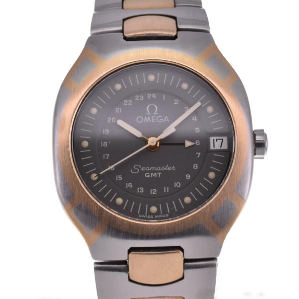 OMEGA（オメガ） シーマスター ポラリス GMT SS/K18YG クォーツ メンズ
