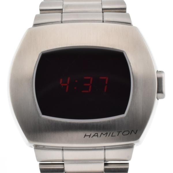 HAMILTON ハミルトン PSR H524140 クォーツ HAMILTON ハミルトン H524140 PSR パルサー 50周年記念 クォーツ