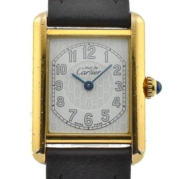 Cartier（カルティエ） 値下 CARTIER 2415 マストタンク ヴェルメイユ