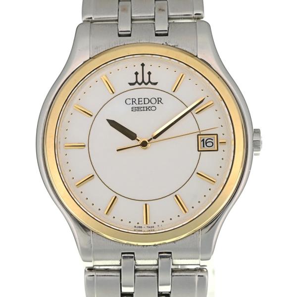 セイコー クレドール 8J86-7A00 GCAZ054 メンズモデル SEIKO 値下 セイコー GCAZ054/8J86-7A00 クレドール デイト