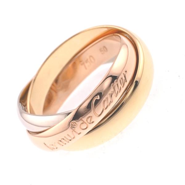 Cartier（カルティエ） トリニティ 3連リング サイズ50/JP10