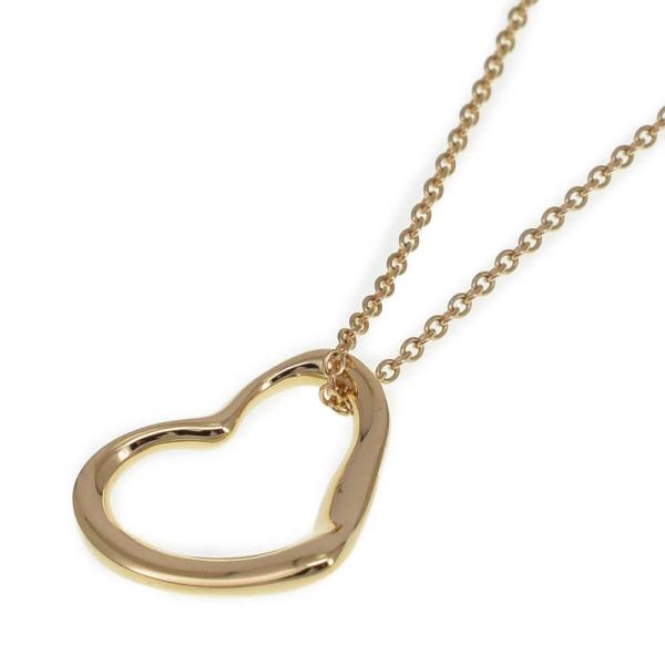 TIFFANY&Co.（ティファニー） オープンハート ネックレス K18YG