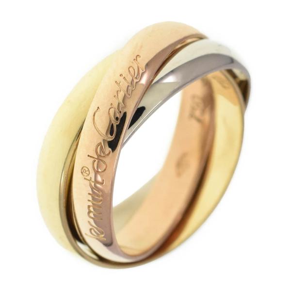 Cartier カルティエ CARTIER トリニティ 3連リング サイズ50/JP10