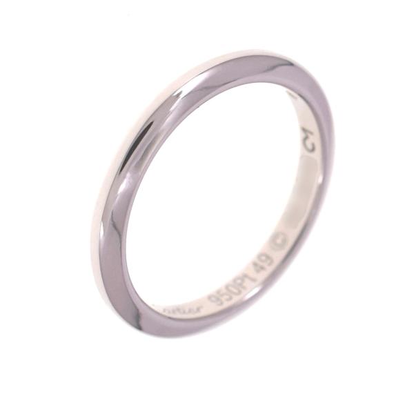 Cartier（カルティエ） バンドリング サイズ49/JP9 Pt950 レディース S