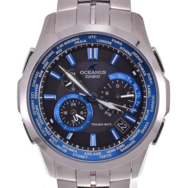 CASIO（カシオ） 値下 CASIO OCW-S1400-1AJF オシアナス マンタ チタン