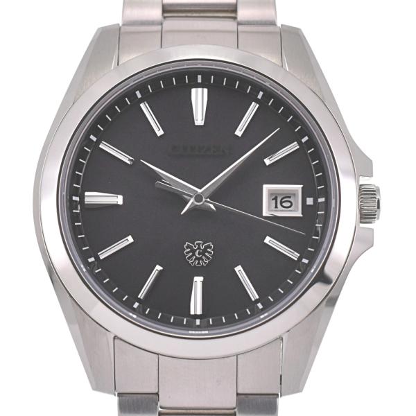 【未使用美品】THE CITIZEN AQ4060-50E ソーラーメンズ 箱付 CITIZEN】シチズン『ザ・シチズン エコドライブ』AQ4060-50E メンズ