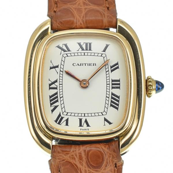 Cartier（カルティエ） ゴンドーロ 希少モデル K18/レザー 手巻き