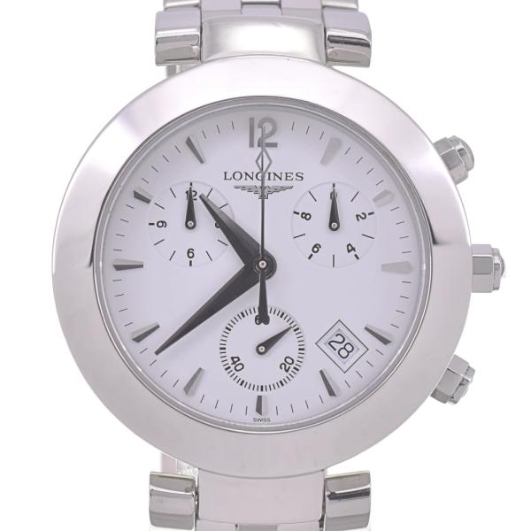 ロンジン プレゼンス クォーツ L4.677.4 デイト シルバー 36mm LONGINES（ロンジン） LONGINES L5.677.4 ドルチェビータ ラウンド