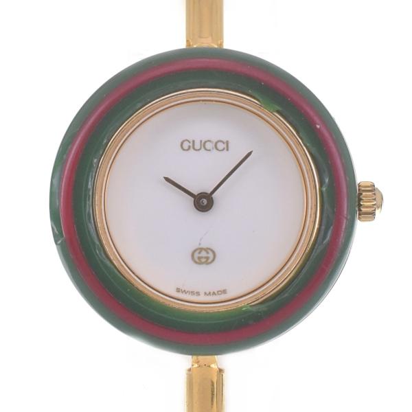 ＧＵＣＣＩ　グッチ時計　レディース GUCCI グッチ レディース 腕時計 黒 ブラック 文字盤 SS レザー