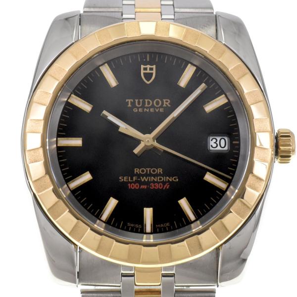 値下 チューダー TUDOR 21013-0003 クラシック デイト SS/YG 自動巻き