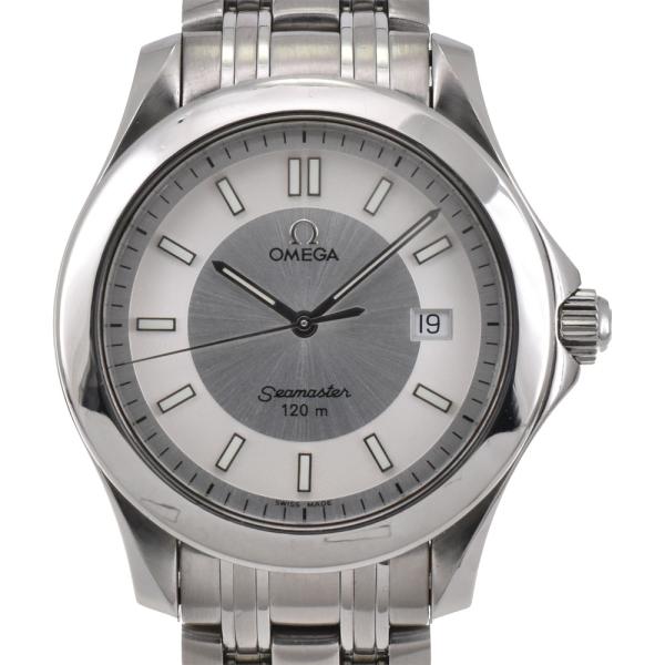 OMEGA オメガ 2511.32 シーマスター 120M デイト クォーツ メンズ 良品