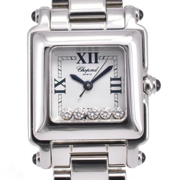 T209 ショパール ハッピースポーツ 27/8893 5Pダイヤ クォーツ Chopard