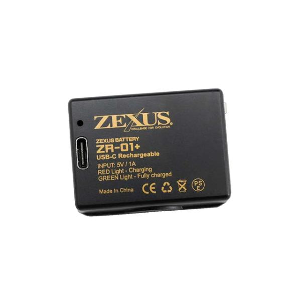 冨士灯器 ZEXUS専用電池 ZR-01+ (1000mAh)ゼクサス LEDライト 冨士灯器 ZEXUS専用電池 ZR-01+ (1000mAh)ゼクサス LEDライト