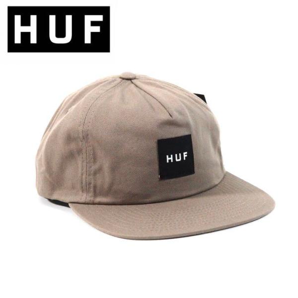 HUF ESS UNSTRUCTURED CAP  キャップ　ボックスロゴ ハフ 帽子 送料無料 海外 エッセンシャル