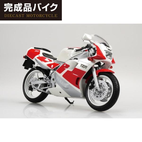 アオシマ 1/12 完成品バイク Yamaha TZR250 '89 シルキーホワイト/ファインレッド 完成品[予約2026年11月発送予定]