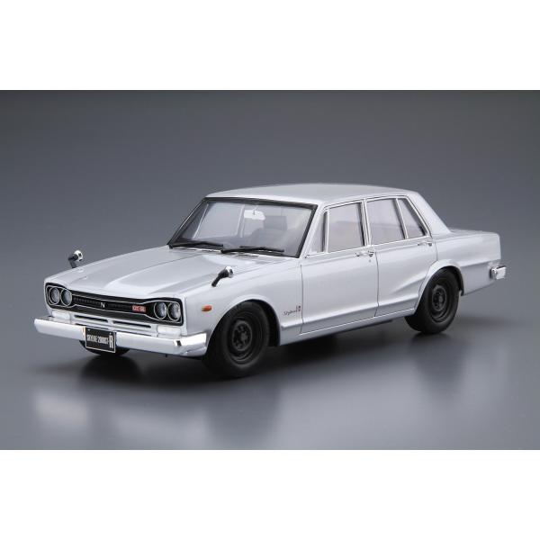 青島文化教材社1/24スカイラインハコスカ 4Dr2000GT1970プラモデル 1/24 ニッサン GC10 スカイライン2000GT '71｜株式会社 青島文化