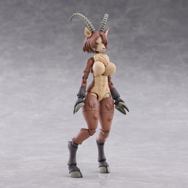 アオシマ けもプラ No.KP-05R アイベックス（2体組立可能）プラモデル[予約2027年5月発送予定]