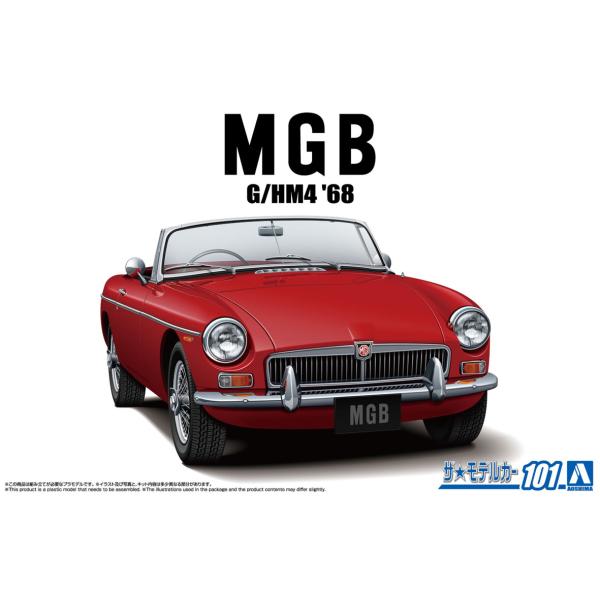 アオシマ1/24 MGB 完成品 AOSHIMA 1/24 MG-B 1967 Model (MK-1) Euro Sports Club series