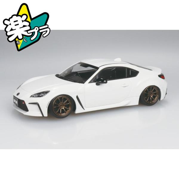 アオシマ 楽プラ スナップキット No.10CU-CW トヨタ GR86 2021 カスタムホイール(クリスタルホワイトパール) プラモデル[予約2026年11月発送予定]