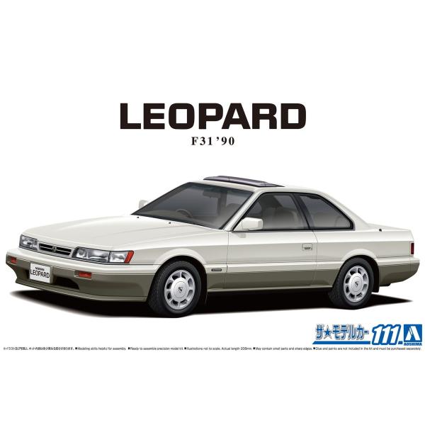 1 24 ニッサン Uf31 レパード アルティマ V30ツインカムターボ 90 ザ モデルカーno 111 プラモデル 5739 青島文化教材社 Online Shop 通販 Yahoo ショッピング