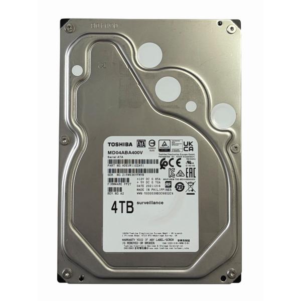 TOSHIBA（東芝） 中古 TOSHIBA MD04ABA400V 3.5インチHDD 4TB SATA600